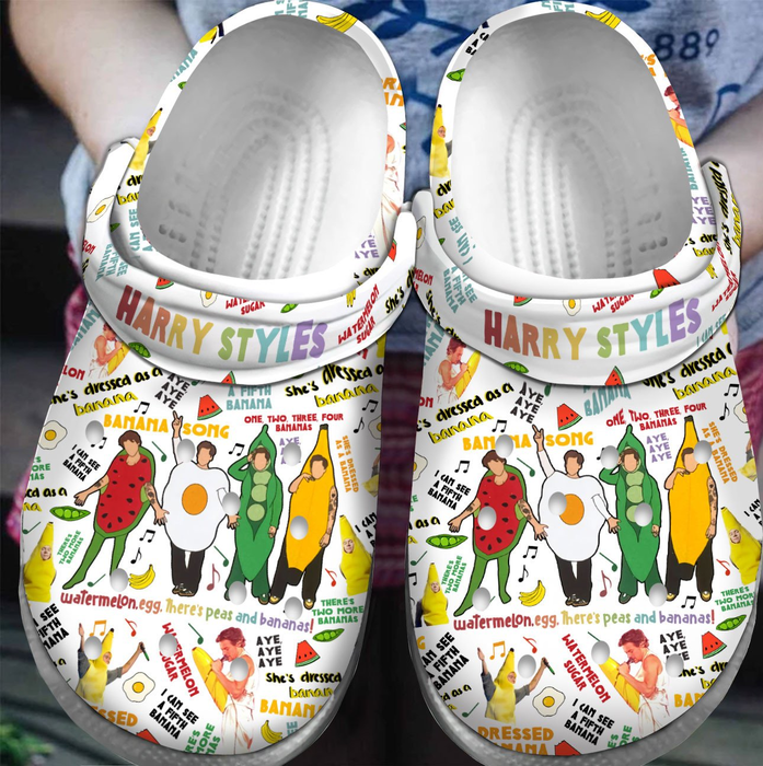 comfortable and fluffy harry styles colorful clogs perfect for outdoor activity g8pb4