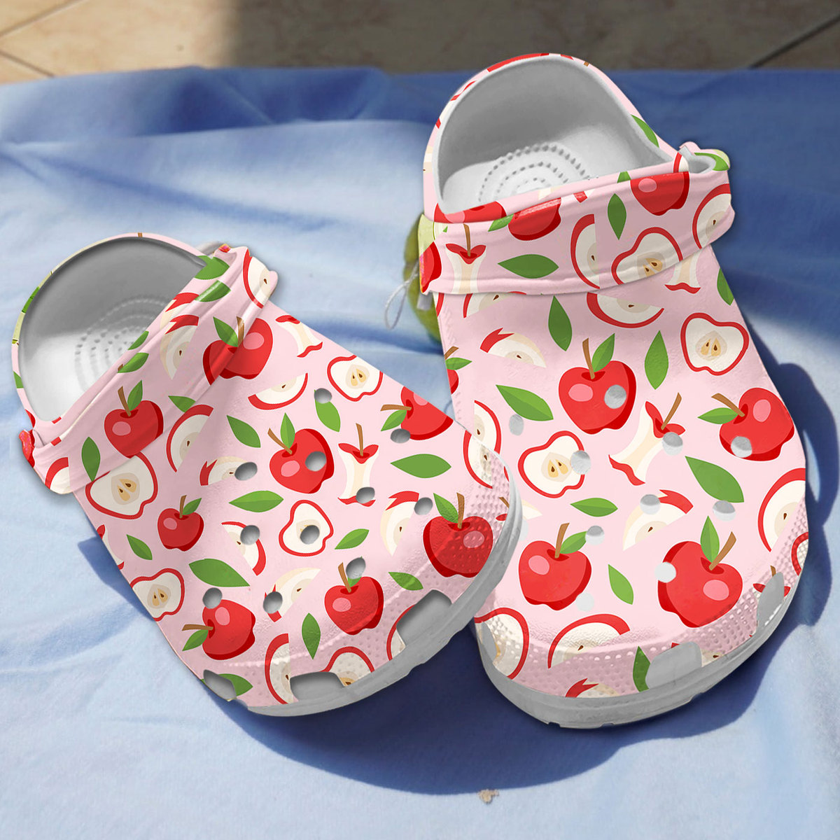 comfortable and non slip apple clogs perfect for outdoor activity mx5li