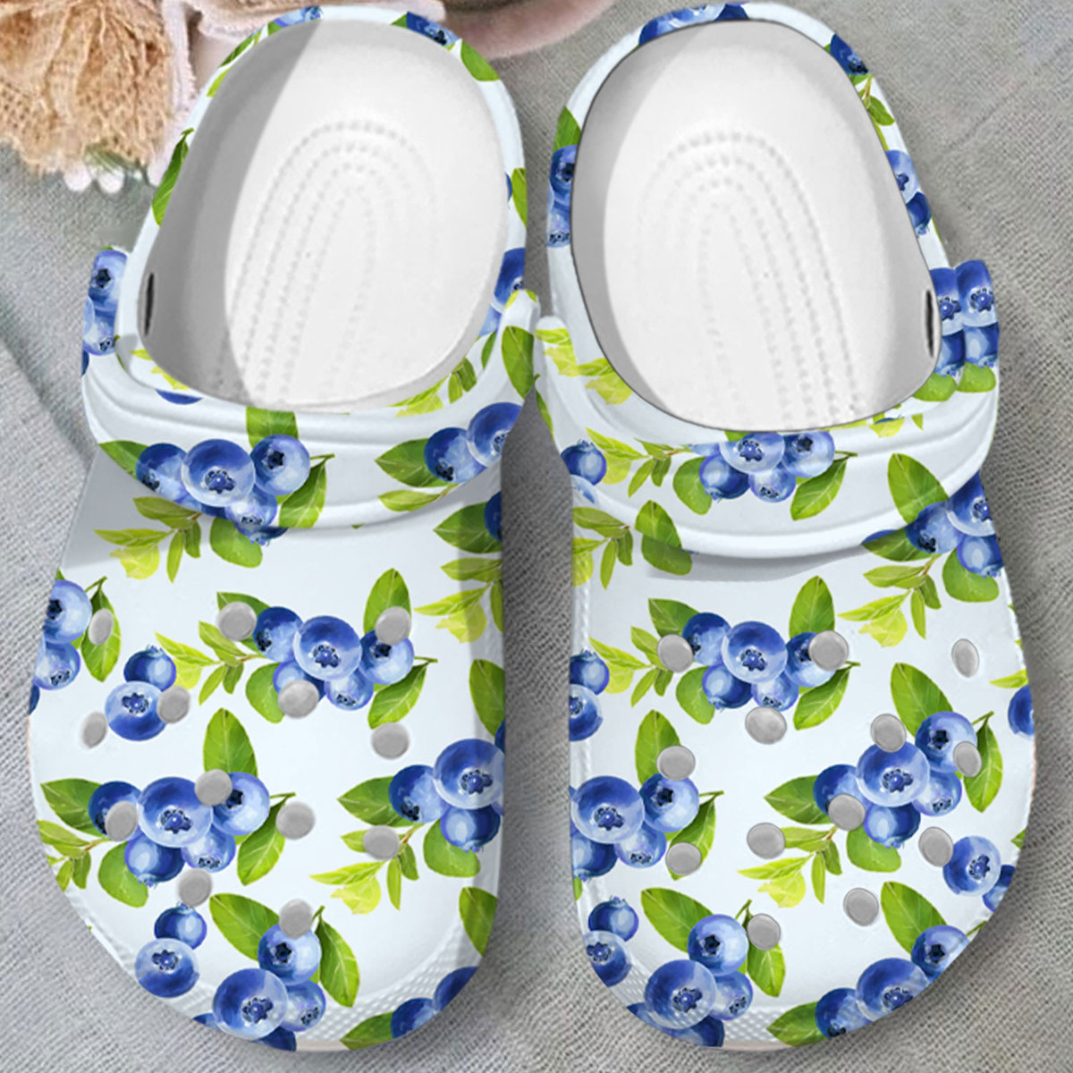 comfortable and non slip blueberry clogs easy to clean and quick to dry adopv