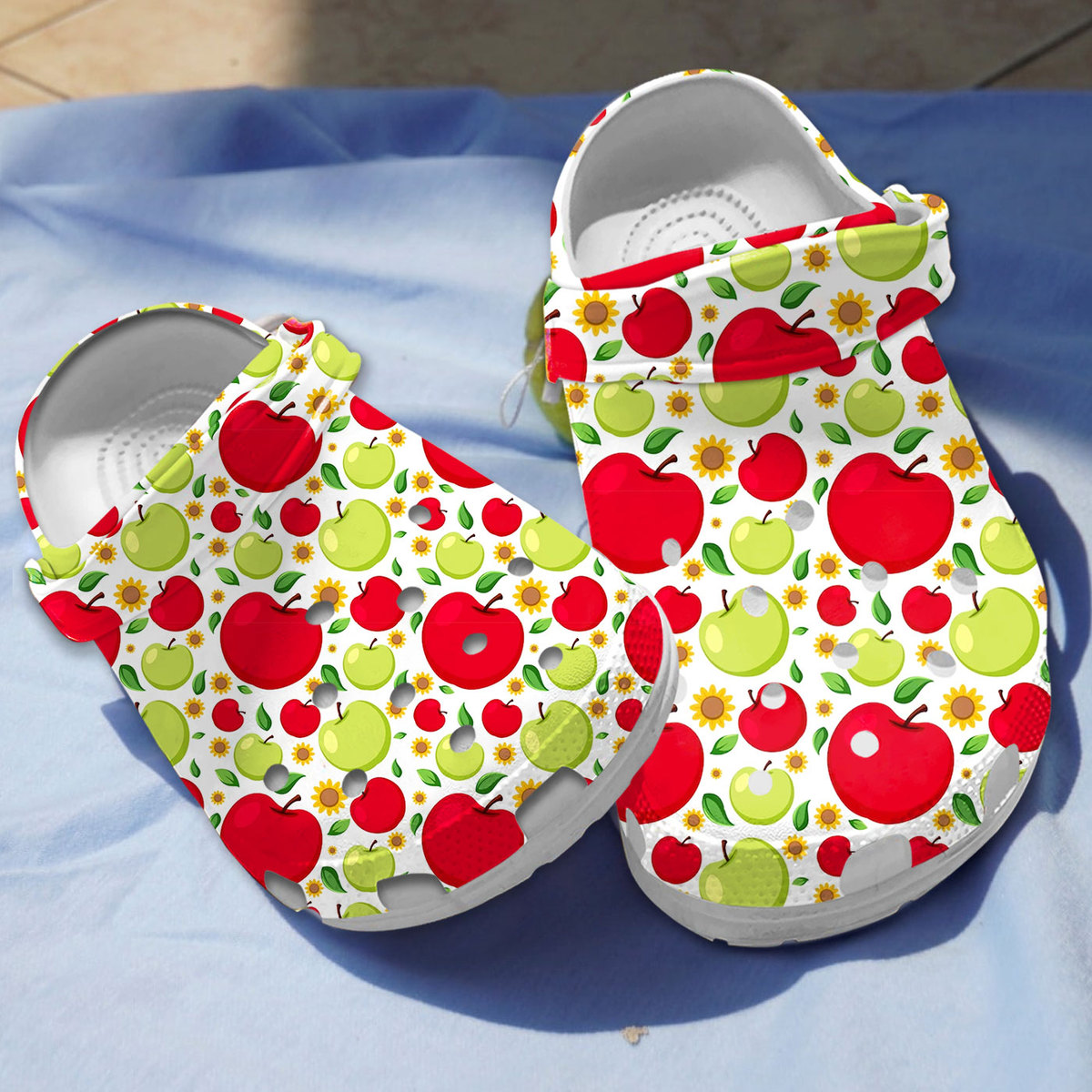 comfortable and safety apple white clogs shop now for the best price psany