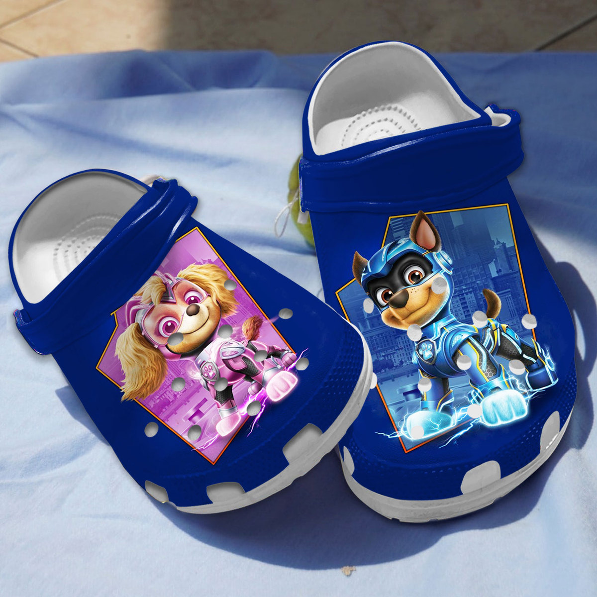 comfortable and water prooft paw patrol blue clogs perfect footwear for family bzcrl