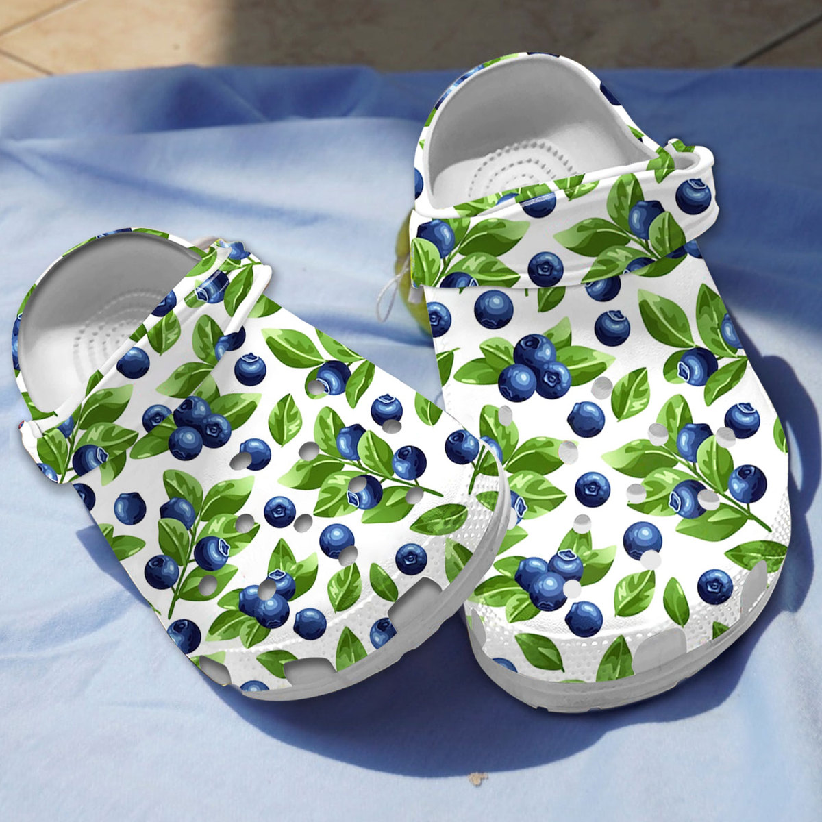 lightweight and fluffy blueberry white clogs shop now for the best price ejdop