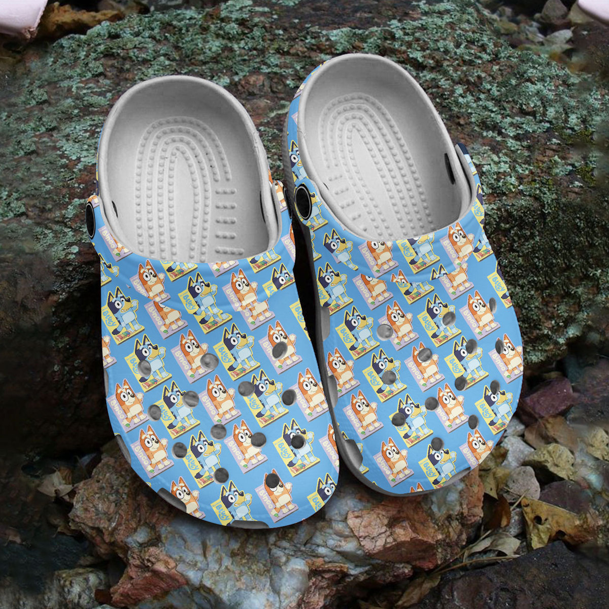 lightweight and non slip bluey blue clogs perfect footwear for family 7yaiv