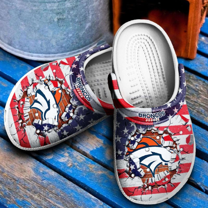 lightweight and non slip broncos clogs perfect footwear for family swcrs