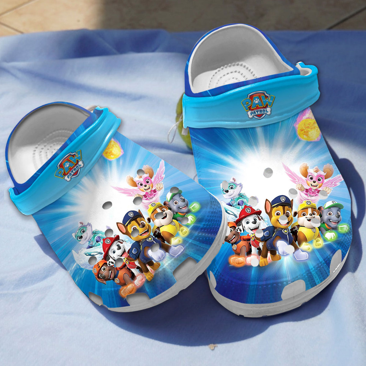 lightweight and non slip paw patrol clogs perfect for outdoor activity bwbgs