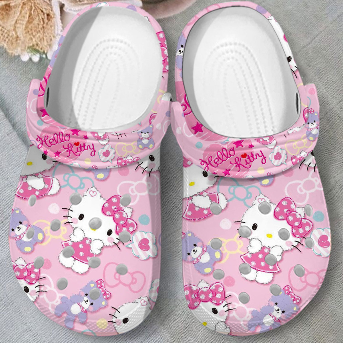 limited edition hello kitty pink clogs worldwide shipping service yqdki