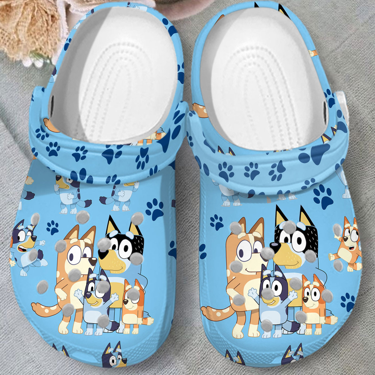 new 3d printed design blue clogs ideal gift for men and women az8id