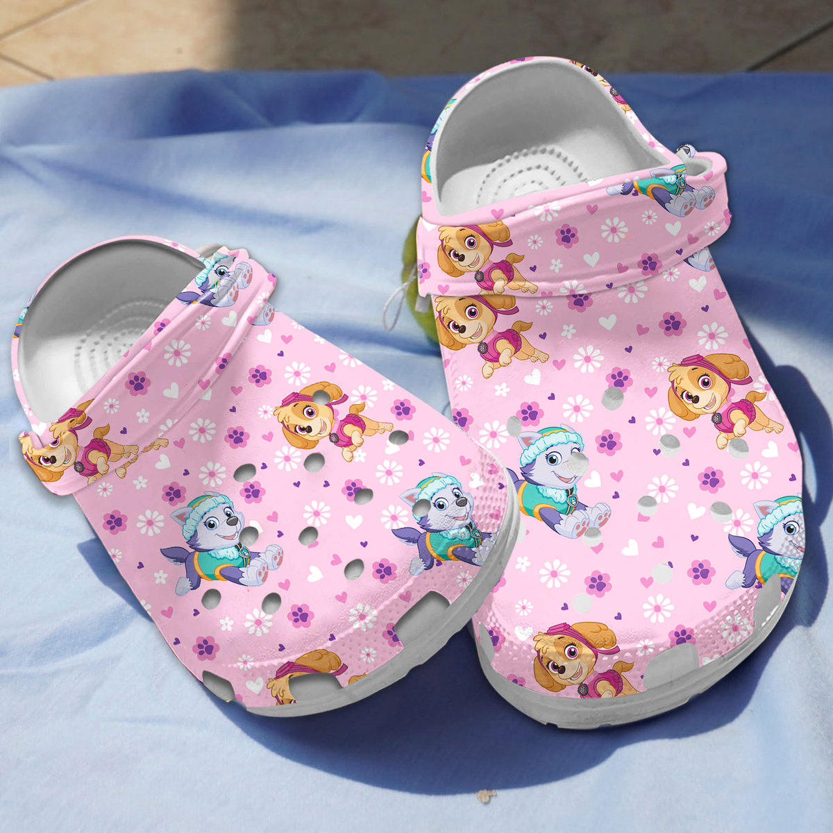 new 3d printed design paw patrol pink clogs fast shipping and dedicated support service p54oe