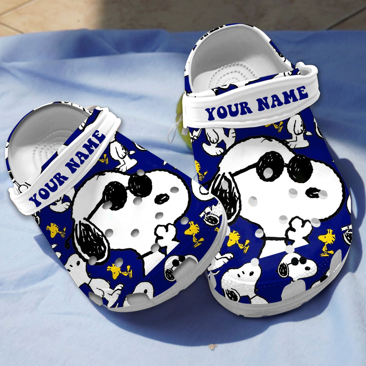 new 3d printed design personalized snoopy green clogs suitable for outdoor walking rqxdg