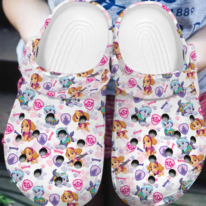 new and beautiful paw patrol colorful clogs cute and safe for kids and adults t8srk