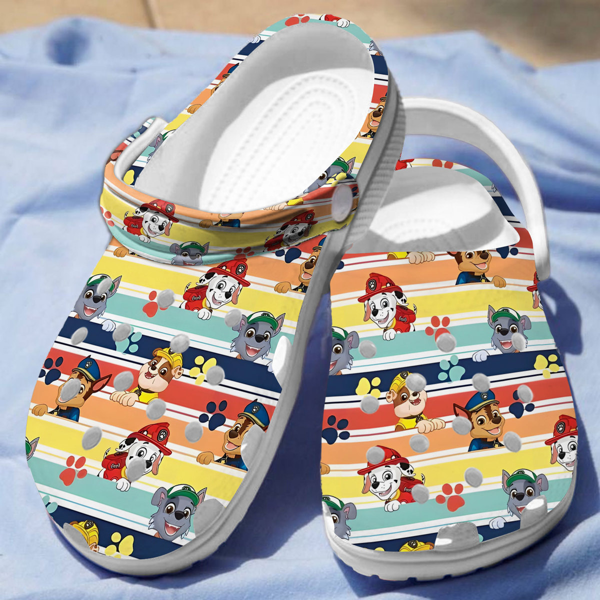 new design and safety paw patrol colorful clogs perfect for outdoor activity qbgx2