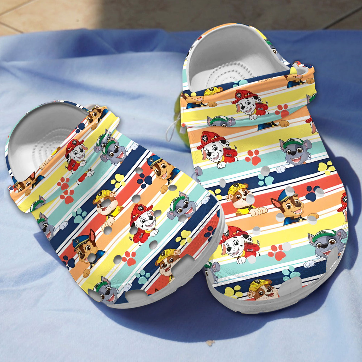 new design and safety paw patrol colorful clogs perfect for outdoor activity twcfy