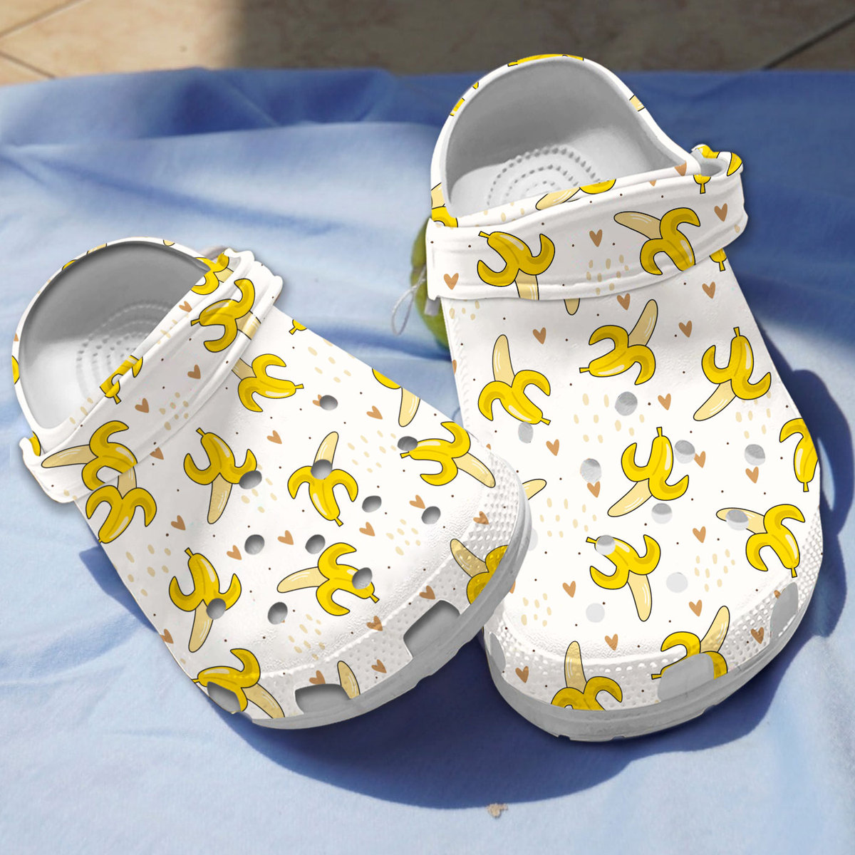 new design banana white clogs protect your feet g4bsg
