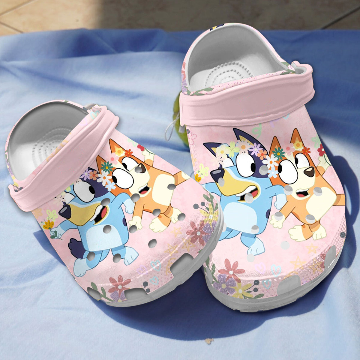 new design bluey pink clogs easy to clean and fast to dry ax7gz