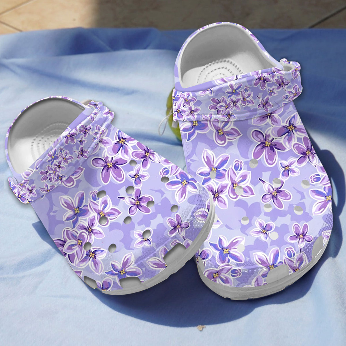 non slip and classic lilac purple clogs express shipping available 4trli