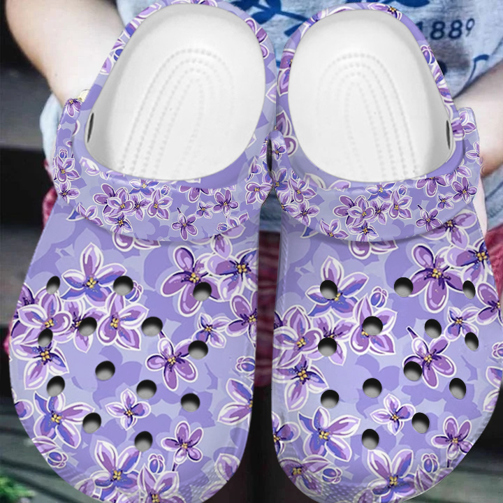 non slip and classic lilac purple clogs express shipping available 5ripc