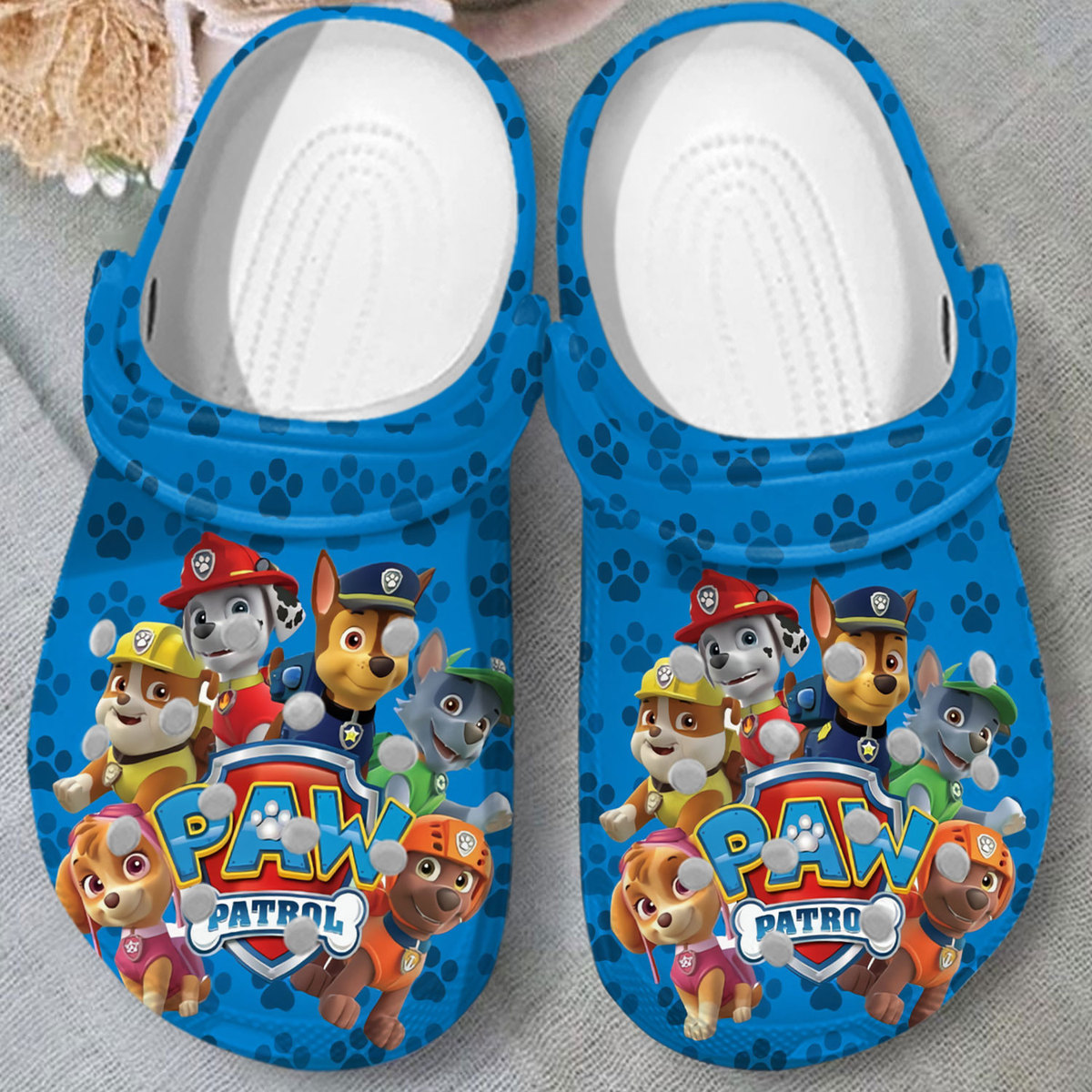 non slip and water proof paw patrol blue clogs best price for everyday r8vyq