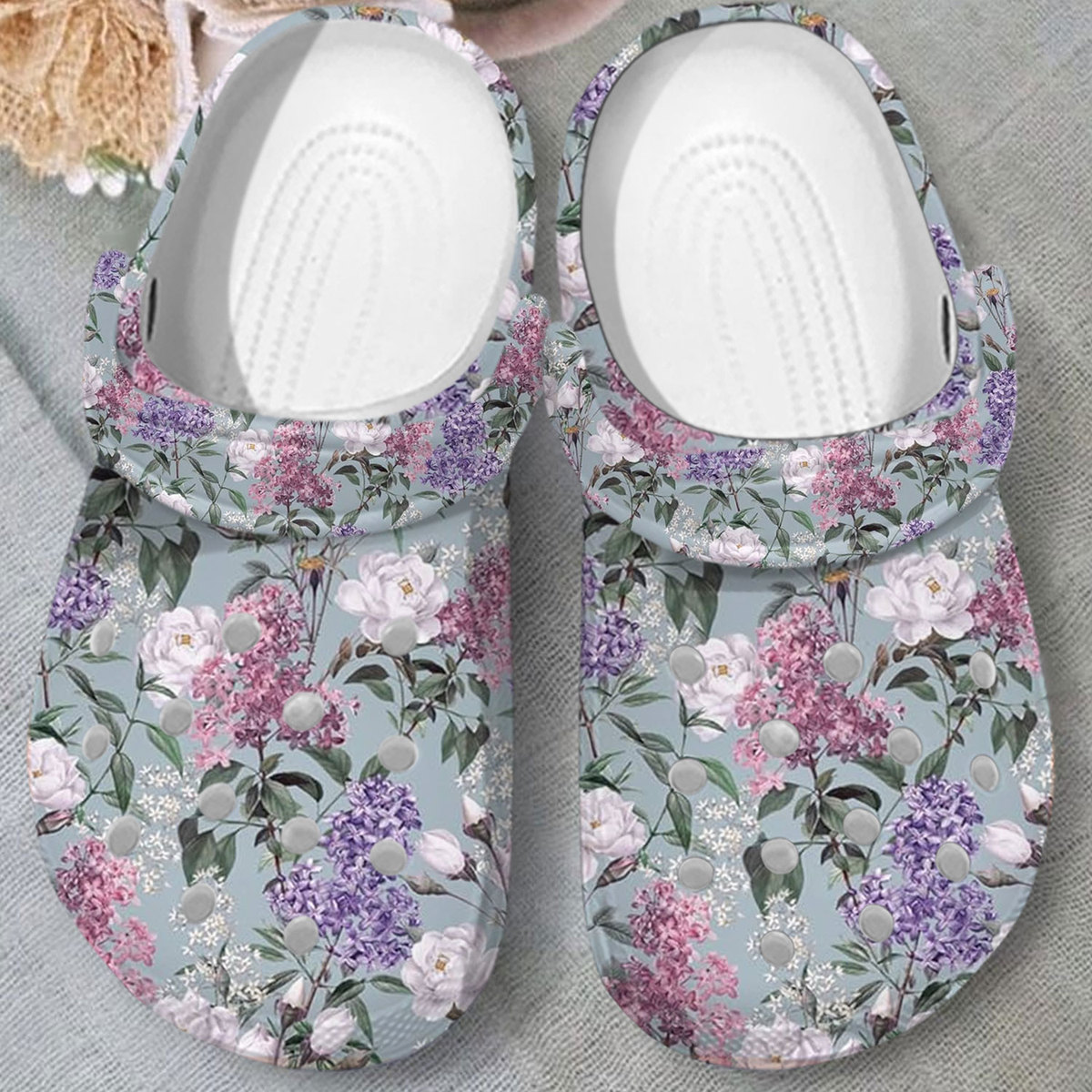 personalized and water proof lilac pink clogs best price for everyday tym2q