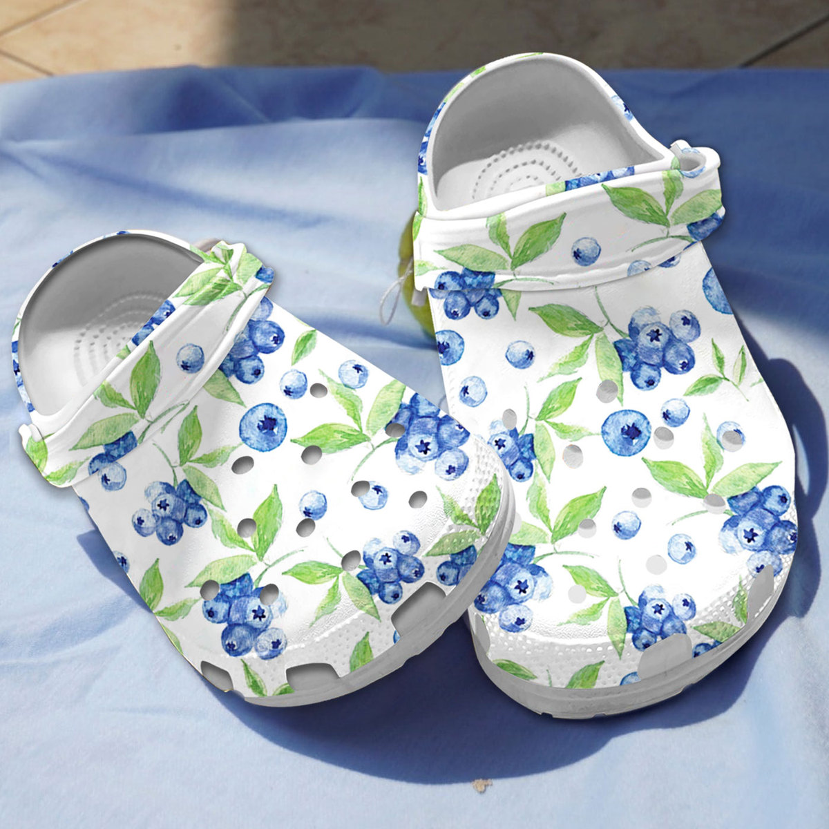 special and fashionable blueberry white clogs perfect footwear for family uwkpb