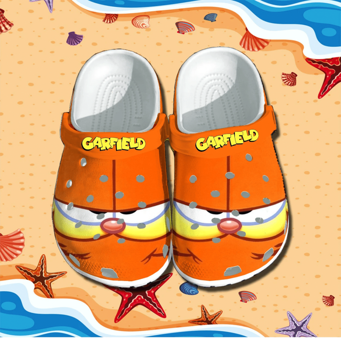 stylish design garfield orange clogs worldwide shipping service 9unkg