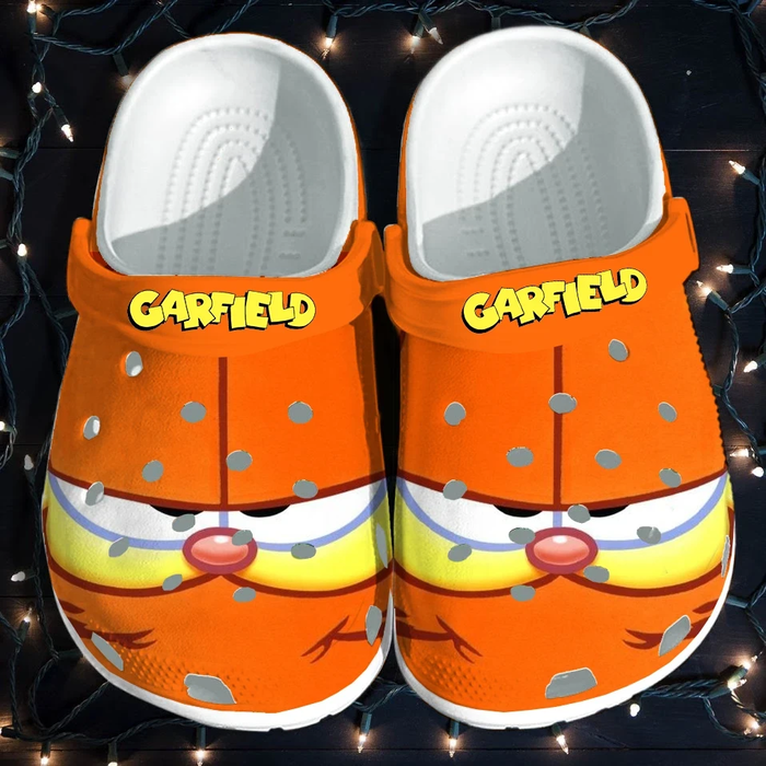 stylish design garfield orange clogs worldwide shipping service jpztg