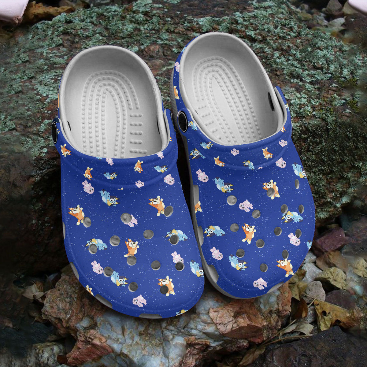unique design bluey navy blue clogs best price for everyday fwaf1