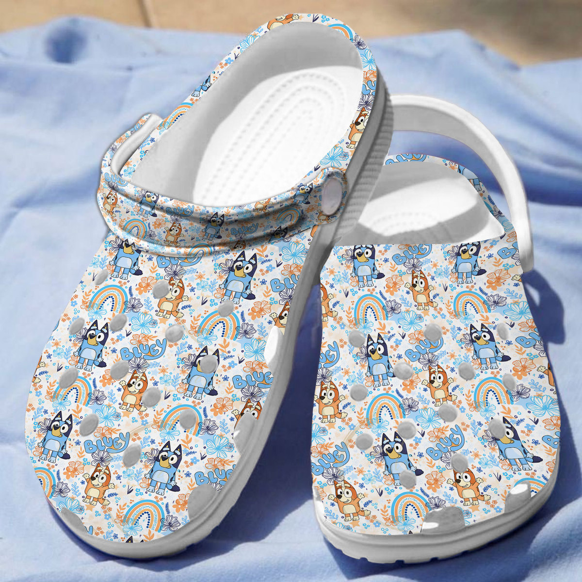 unique design bluey white clogs shop now for the best price yf057