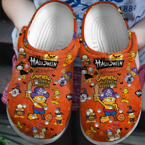 unique design garfield orange clogs worldwide shipping service vgxl3