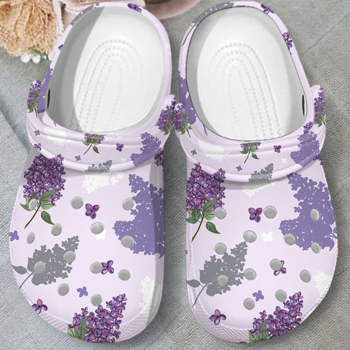 water proof and non slip lilac pink clogs worldwide shipping service pflbg