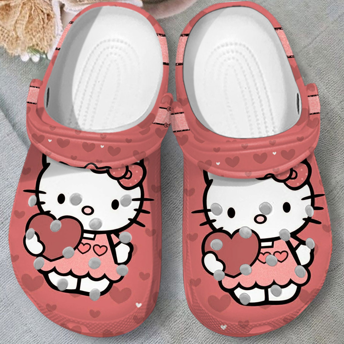 water resistant and breathable hello kitty light pink clogs best price for everyday us2hh