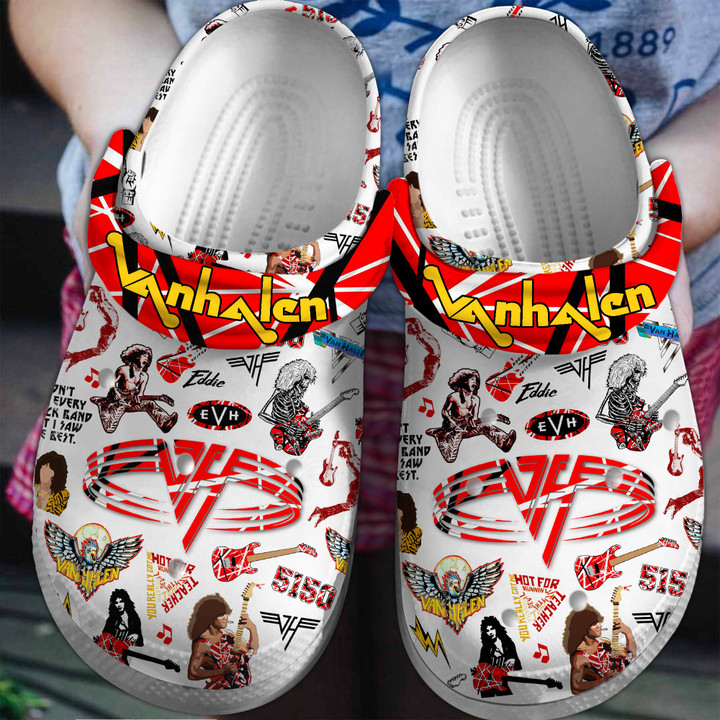 Cool Clogs Van Halen Music Unisex Clogs, Buy More Save More!
