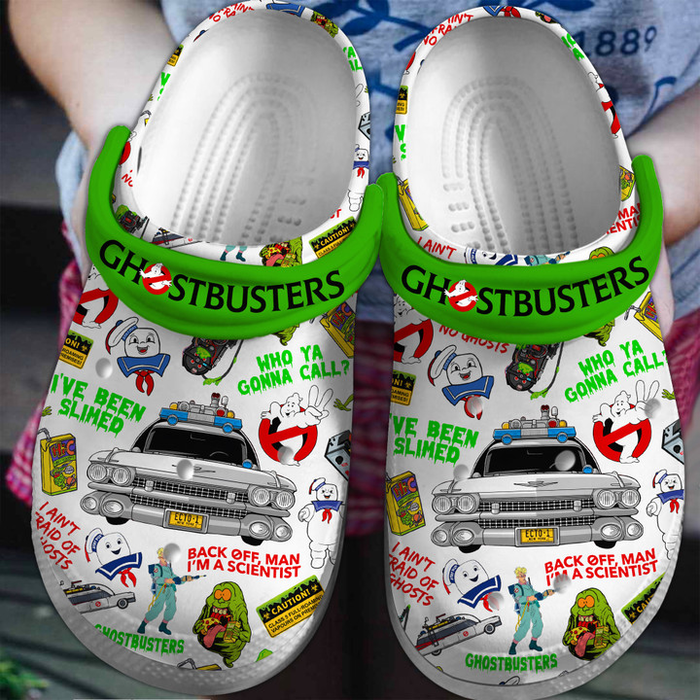 Fuzzy And Lightweight Ghostbusters Movie Unisex Clogs, Shop Now For A Special Discount!