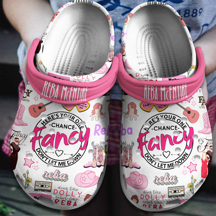 Nice Clogs Design Singer Reba McEntire Classic Clogs, Fast Shipping & Dedicated Support!