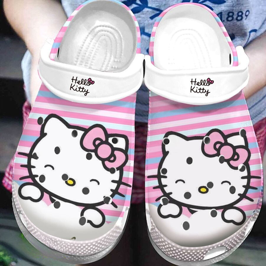 Soft And Durable Clogs Hello Kitty Classic Clogs For Kids And Adults