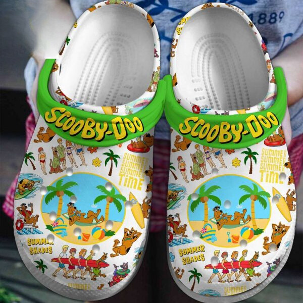 Enjoy Summer Time With Scooby Doo Unisex Clogs, Easy to clean & Quick to dry