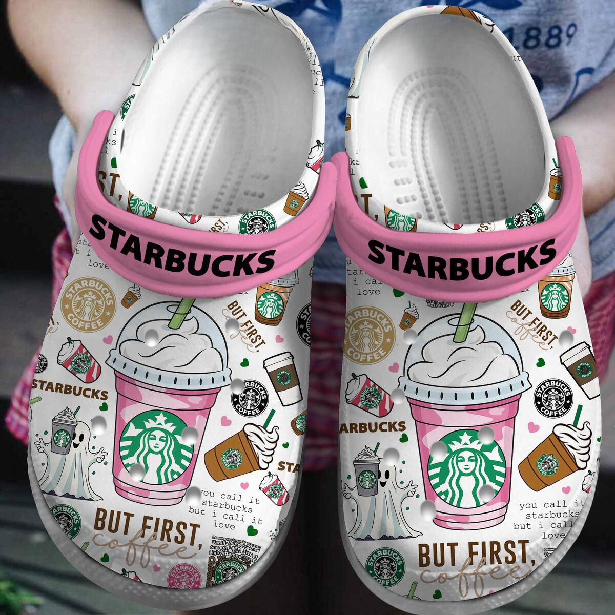 Eye-catching Design Starbucks Coffee Classic Clogs, Buy More Save More!