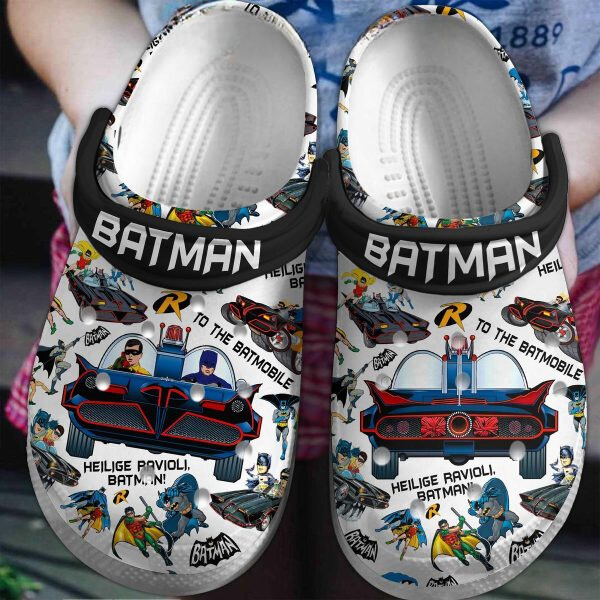 New Design Batman DC Comics Unisex Clogs, Available Size For Kids & Adults