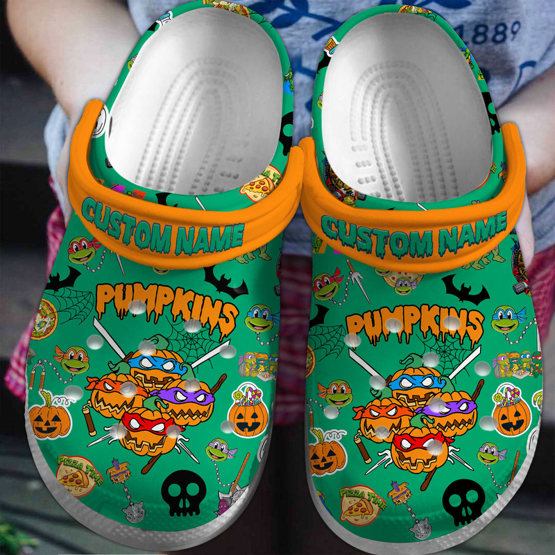 Classic And Customized Ninja Turtle Clogs, Perfect For Outdoor Walking