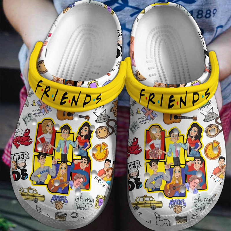 Lightweight And Breathable Friends Clogs, Buy More Save More