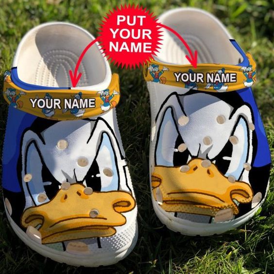 Lightweight And Customized Donald Duck Clogs, Clogs Unisex-Adult Classic Printed