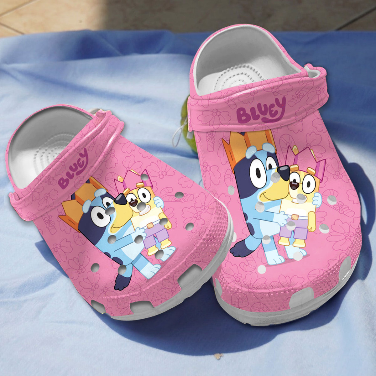 Lightweight And Soft Bluey Clogs, Perfect For Outdoor Play
