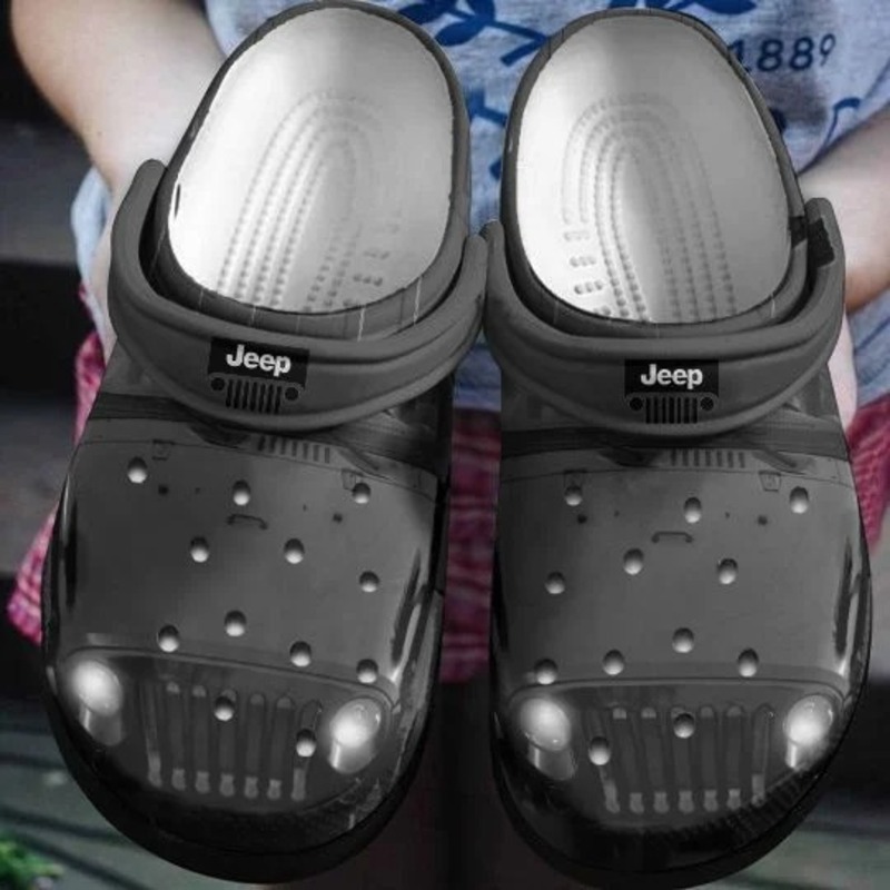 Lightweight And Soft Jeep Clogs, Clogs Unisex-Adult Classic Printed
