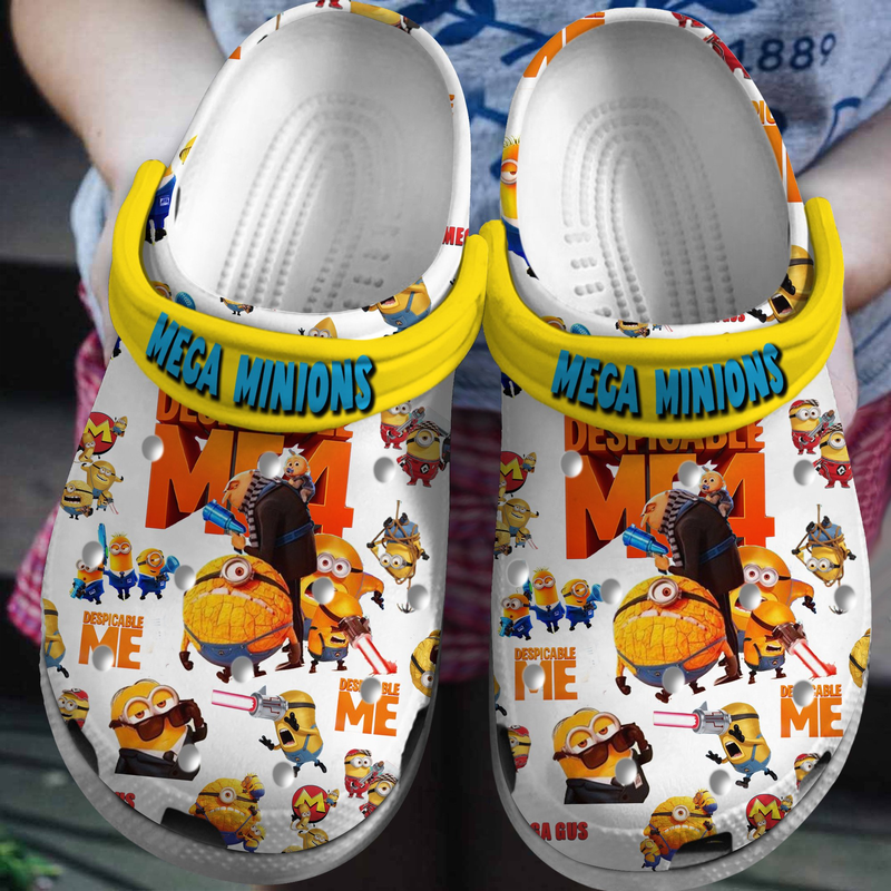 Soft And Breathable Minions Clogs, Suitable For Outdoor Activity