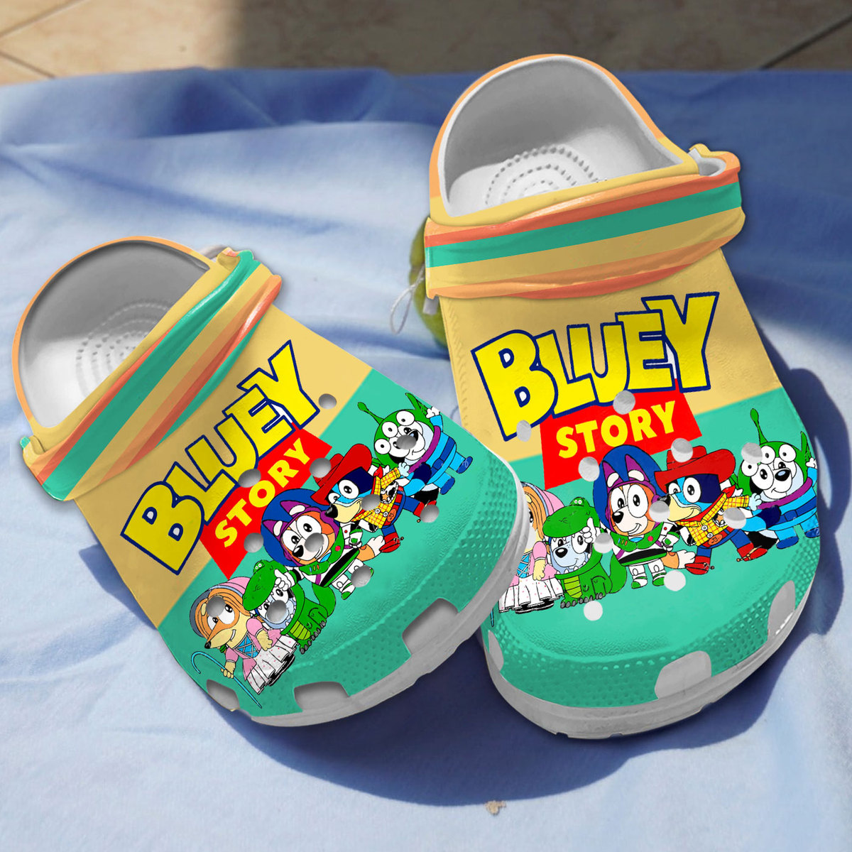 Soft And Comfortable Bluey Clogs, Ideal gift for men and women