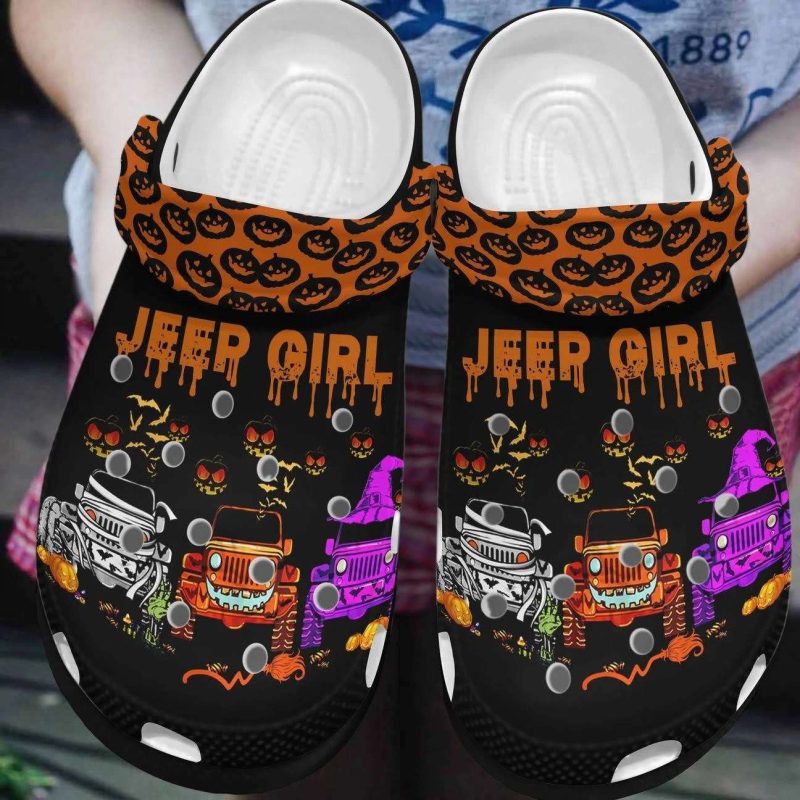 Soft And Comfortable Jeep Clogs, Available Sizes For Kids And Adults