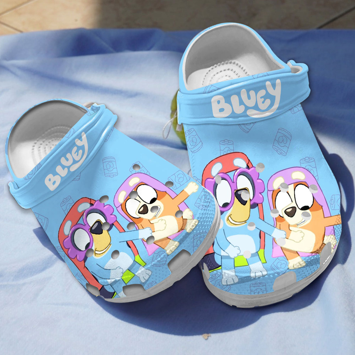 Special And 3d Printed Bluey Clogs, Available Sizes For Kids And Adults