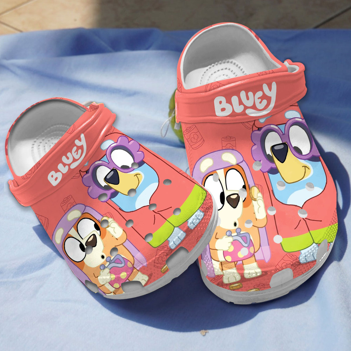 Water-proof And Non-slip Bluey Clogs, Impressive Birthday Gift