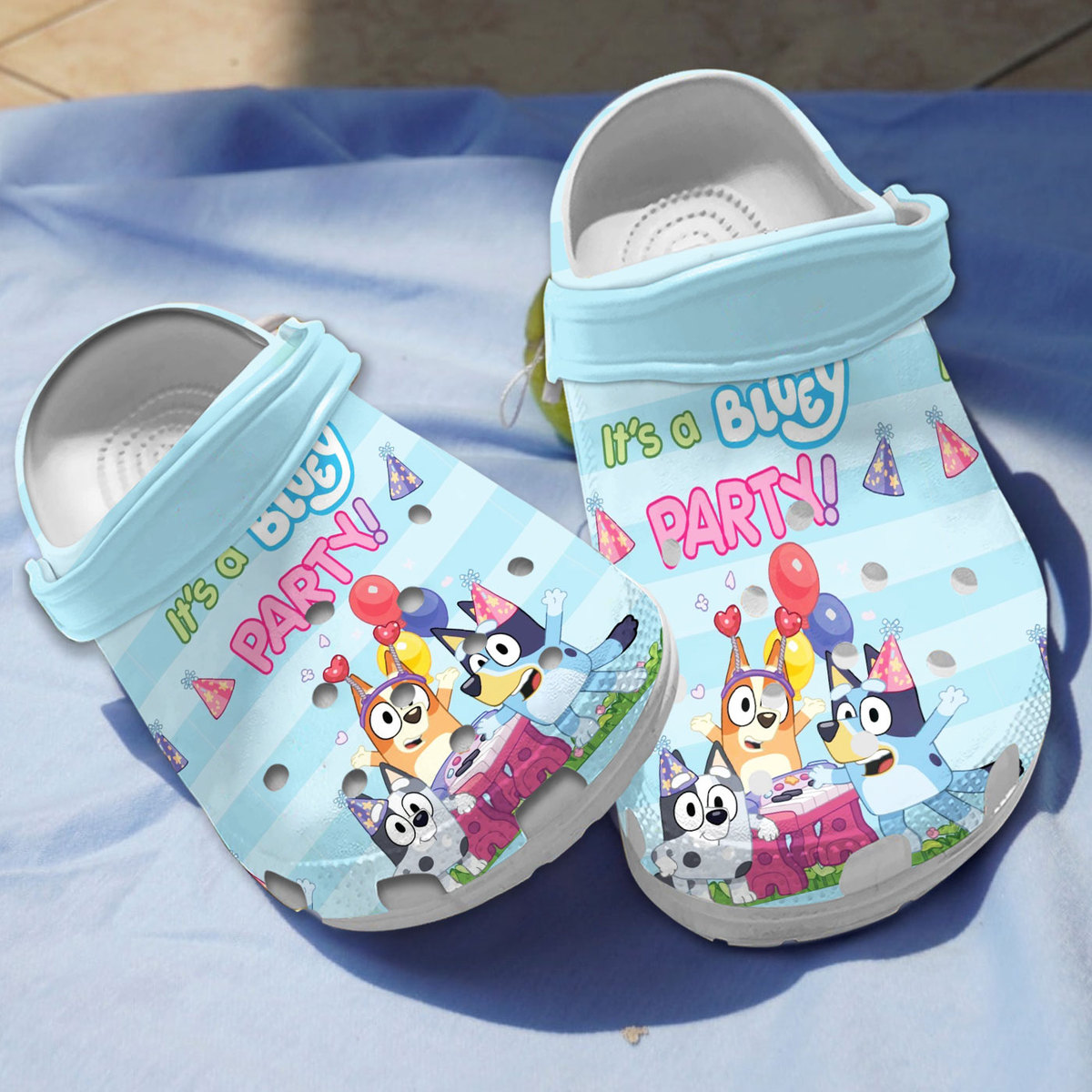 Water-proof And Water-Resistant Bluey Clogs, Fun And Safe For outdoor play