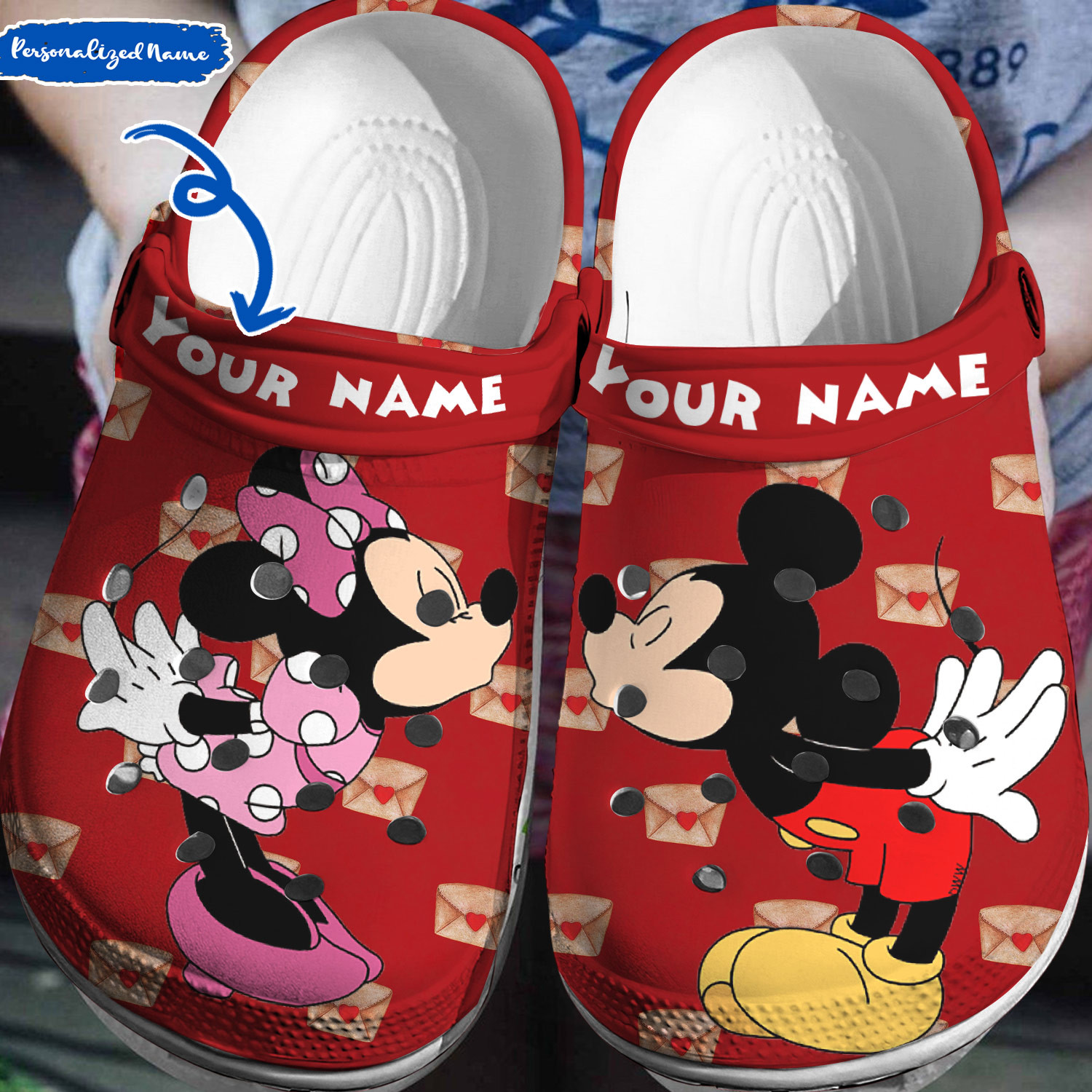 Breathable Mickey Mouse Clogs, Perfect For Outdoor Play