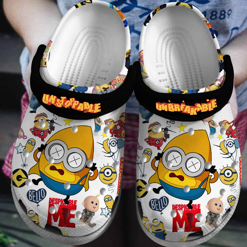 Breathable Minions Clogs, Perfect For Outdoor Activity